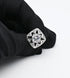 Faceted Transparent Crystal Cufflinks for Men In Gift Case Square Shape Gemstone Men's Cufflinks Jewelry for Wedding Party Business Birthday Anniv...