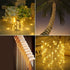 Solar String Lights Rope Lights 33ft 100 LEDs Holiday Christmas Decorations Fairy Lights (Y-H-GZD-WW)...