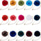 Shappy 15 Pcs Men's Satin Lapel Flower Pins with Metal Chain, Handmade Multi-color Boutonniere Pins with Gift Box for Career Suit Tuxedo of Shirts...