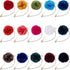 Shappy 15 Pcs Men's Satin Lapel Flower Pins with Metal Chain, Handmade Multi-color Boutonniere Pins with Gift Box for Career Suit Tuxedo of Shirts...