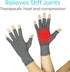 Vive Arthritis Gloves with Grips - Men & Women Textured Fingerless Compression - Open Finger Hand Gloves for Rheumatoid and Osteoarthritis - Arthr...
