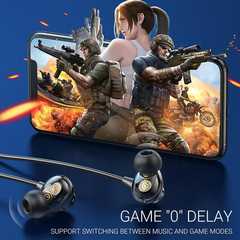 Bluetooth Headphones Neckband 100 Hours Extra Long Playback with Microphone Headset, 4 Speakers Heavy Bass Noise Reduction in Ear Wireless Earbuds...