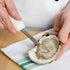 Mercer Culinary Boston Style Oyster Knife with Poly Handle, 3 Inch, White...