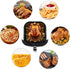 Air Fryer Parchment Paper Liners?10"×10"? Square 100Pcs Compatible with XXXL Air Fryer,Perfect for 6.8QT/7.6QT/8.5QT/9.5QT Or Bigger Air Fryers (B...
