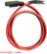 DGZZI 1PC 14AWG SAE Extension Cord SAE to SAE Extension Cable Quick Disconnect Wire Harness SAE Connector 100cm...