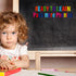 Tenare 268 Pcs Bulletin Board Letters Alphabet Letters Numbers and Punctuation Cutouts Letters Fun Bulletin Board Set for Classroom Chalkboard Bul...