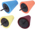 X AUTOHAUX 4pcs Cone Polishing Pad Sponge Buffing Pads for Automotive Car Wheels Hub Cleaner...