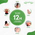Herbal Relief Patches, Heat Patches for Neck, Shoulder, Knee, Ankle, Natural Herbs Patches, Long Lasting and Effective Quickly for Muscle, UP to 1...