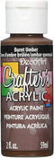 DecoArt Acrylic Paint, 59ml, Burnt Umber, 2 Fl Oz (DCA16-3)...