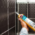 KRAKEN BOND Silicone Sealant Waterproof Clear - Hyper Bath & Kitchen Sealer, Anti Shrink Caulking, Sanitary 100% Silicone Sealant for Bathtub, Sho...