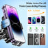 Wireless Car Charger Mount, Wireless Phone Charger for Car Auto Clamping Car Phone Holder Charger? Wind + Vent + Dash ?Car Wireless Charger for Ca...