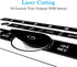 4PCS Replacement AC Control Dash Button Stickers for SUV Truck...