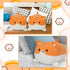 Orange Cat Stuffed Animal Plush Pillow, 15Inch Cute Cat Plushie Soft Cat Pillow Plush Toy Stuffed Animals Cat, Kawaii Stuffed Kitten Soft Cat Hugg...