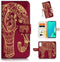 for Samsung Note 20, Galaxy Note 20, Designed Flip Wallet Phone Case Cover, A21111 Tribal Red Elephant 21111...