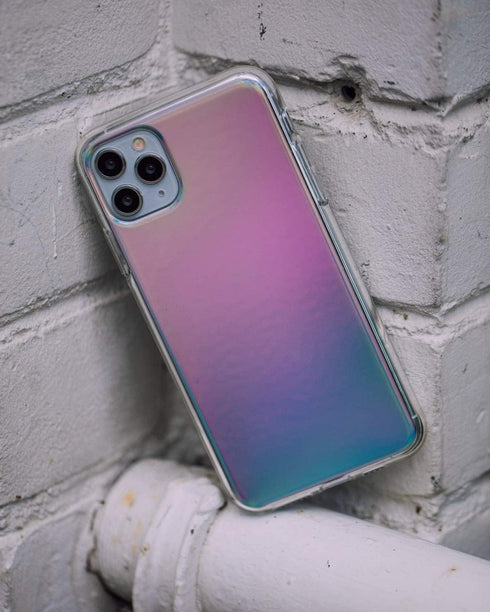 FELONY CASE - iPhone 13 Mini Case - Stylish Aura Holographic iPhone Case - Wireless Charging Compatible - Anti-Scratch, 360° Shockproof Protective...