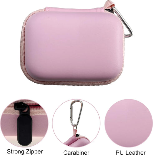 LeoTube Carrying Case for iWALK Portable Charger 4500mAh Ultra-Compact Power Bank Battery Pack, Protective Travel Holder Compatible with Charmast ...