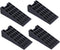 Door Stopper,4 Pack Flexible Rubber Door Stops Wedge Holder,DIY Furniture Levelers for Doors, Tables of Home Improvement?Office?School?Factory etc...