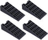 Door Stopper,4 Pack Flexible Rubber Door Stops Wedge Holder,DIY Furniture Levelers for Doors, Tables of Home Improvement?Office?School?Factory etc...
