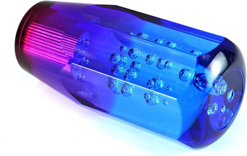 Automatic Gear Shift Knob,Crystal Shifter Boot Knobs,Universal Cool Car Accessories Blue+Purple(10CM)...