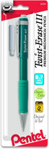 Pentel Twist-Erase Express Automatic Pencil, 0.7mm, Medium Line, Assorted Fashion Colors (QE517FEBPM)...