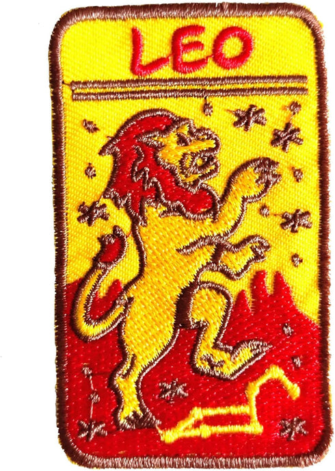 12 Zodiac Patch Emblem Badge Leo Constellation Iron Patch Embroidered Sew Patches for Girl Skirt Dress Kid's Bag T-Shirt Clothes (Zodiac Patch 11)...
