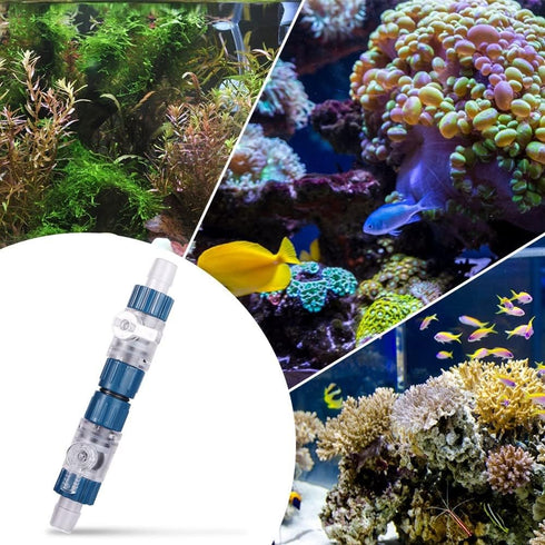MiOYOOW Aquarium Hose Valve, Fish Tank Hose Connector Fishbowl Water Flow Control Valve with Quick Release Handle for Aquariums Fish Tanks...