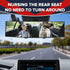 Car Interior Large Rear View Mirror,Universal Car Rearview Mirror Universal Interior Clip On Panoramic Rear View,Reduce Blind Spot Effectively for...