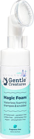 Magic Foam - Sulfate-Free, Waterless Shampoo Paw Cleaner for Dogs, Cats, Pets - Dry Shampoo, Foot Cleaner Brush - with Orange, Odor Control Wash -...