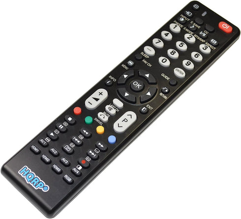 HQRP Remote Control Compatible with Hitachi P42A202 P42H401 P42T501 P50A202 P50A402 LCD LED HD TV Smart 1080p 3D Ultra 4K Plasma...