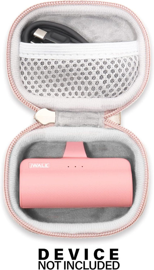 CaseSack Case for mini Charger compatible with iWALK Small USB-C Portable Charger, Anker Nano, JEJILL, LanLuk, Charmast, LENUTO, Swyop, VEGER, Feo...