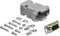 CompuCablePlusUSA.com Best High Density DB15 Connector Female Solder Cup with Unshielded Plastic Hood DIY Kit for Assembling Your Own HD DB15 Cabl...