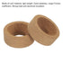 uxcell Lab Flask Support Cork Stand 80mm Diameter Round Bottom Holder for 50ml-250ml Flasks 4Pcs...