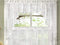 Sweet Home Collection Old World Style Floral Heavy Lace Kitchen Curtain Swag Pair, Hopewell White...