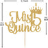 Mis Quince 15 Cake Topper, Hello 15, Cheers to 15 Years, 15th Birthday/Anniversary Party Decorations Gold Glitter....
