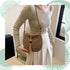 Fashionable Straw Crossbody Bag for Women, Spacious Hand-Woven Purse with Classic Satchels, Rattan Handbag for Beach...