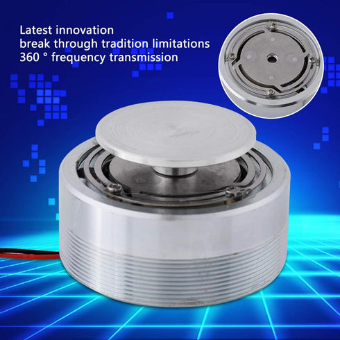 Heayzoki Vibration Speaker,50mm 2Inch Speaker Vibration,All Frequency Resonance,Strong Bass Louderspeaker, 4 ? 25 w / 8 ? 20 w Optional Impedance ...