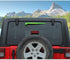 Rear Window Windshield Wiper Arm Blade Decoration Cover Trim for 2007-2018 Jeep Wrangler JK JKU(Green?...