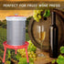 Brew Bag, 2 Pack Extra Large (26" x 22") Straining Bag,Reusable Cold Brew Bags Fine Mesh Bag for Fruit Cider Apple Grape Wine Press Drawstring Str...