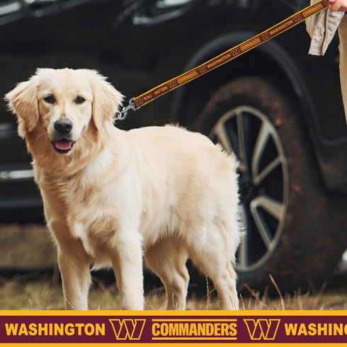 NFL PET Leash Washington Commanders Dog Leash, Medium Football Team Leash for Dogs & Cats. A Shiny & Colorful Cat Leash & Dog Leash Licensed by Th...