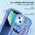 oqpa for iPhone 13 Case Cute Cartoon 3D Character Design Girly Cases for Girls Boys Women Teens Kawaii Unique Fun Cool Funny Silicone Soft Shockpr...