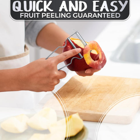 Vegetable Peeler – Multifunctional Stainless Steel Potato Peeler, Durable & Corrosion Resistant, Ergonomic Handle for Easy Use, Potato Peelers for...