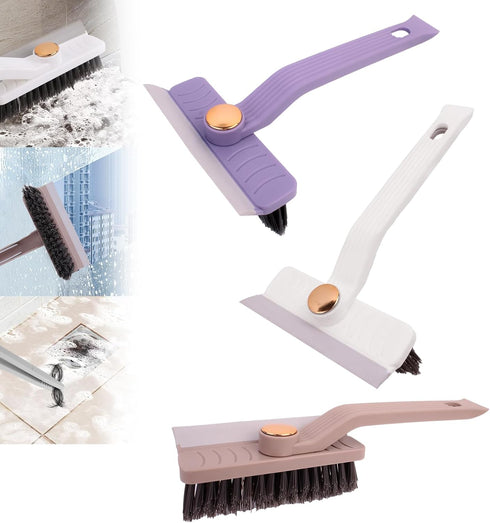4-in-1 Upgrade Multi-Function Rotating Crevice Cleaning Brush,3 PCS 360 Degree Hard Bristle Rotating Crevice Cleaning Brush,Gap Cleaning Tools for...