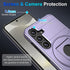 for Samsung Galaxy S24 Mag-Safe Kickstand Case with Screen Protector,Slim Shockproof Military Heavy Duty Anti-Drop Full Body Protection,360 Rotati...