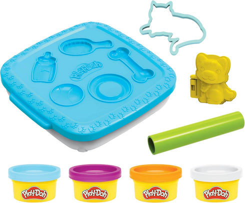 Play-Doh Create ‘n Go Pets Playset, Set with Storage Container, Arts and Crafts Activities, Kids Toys for 3 Year Olds and Up...
