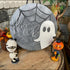 Halloween Stencils for Painting 12inch Large Reusable Halloween Stencil for Door Hanger Round Happy Halloween Ghost Templates for Wood Walls Windo...