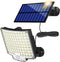 Solar Light Outdoor, 106 LED Solar Light Outside with Motion Detector, IP65 Waterproof, 120° Lighting Angle, Solar Wall Light for Garden with 16.5...