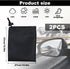 2pcs Mirror Snow Covers, Waterproof Windproof Car Side Mirror Covers Protector for Winter Mirror Guard Fits for Most Cars, Trucks, Vans and SUVs, ...
