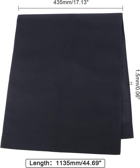 AHANDMAKER Beach Sling Chair Replacement Fabric, Black Casual Simple Beach Chair Replacement Oxford Cloth for Home Beach Chair Protect Replacement...