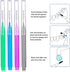 100 Pieces Braces Brush for Cleaner Interdental Brush Toothpick Dental Tooth Flossing Head Oral Dental Hygiene Flosser Toothpick Cleaners Tooth Cl...