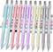 Nicpro 10 Pack 0.7 mm Mechanical Pencil Bulk Set with Case, Cute Candy Pastel Art Drafting Pencils 0.7mm with 10 Tube HB Lead Refills, Eraser for ...